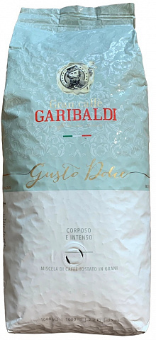 Кофе в зернах GARIBALDI GUSTO DOLCE 1000 г.